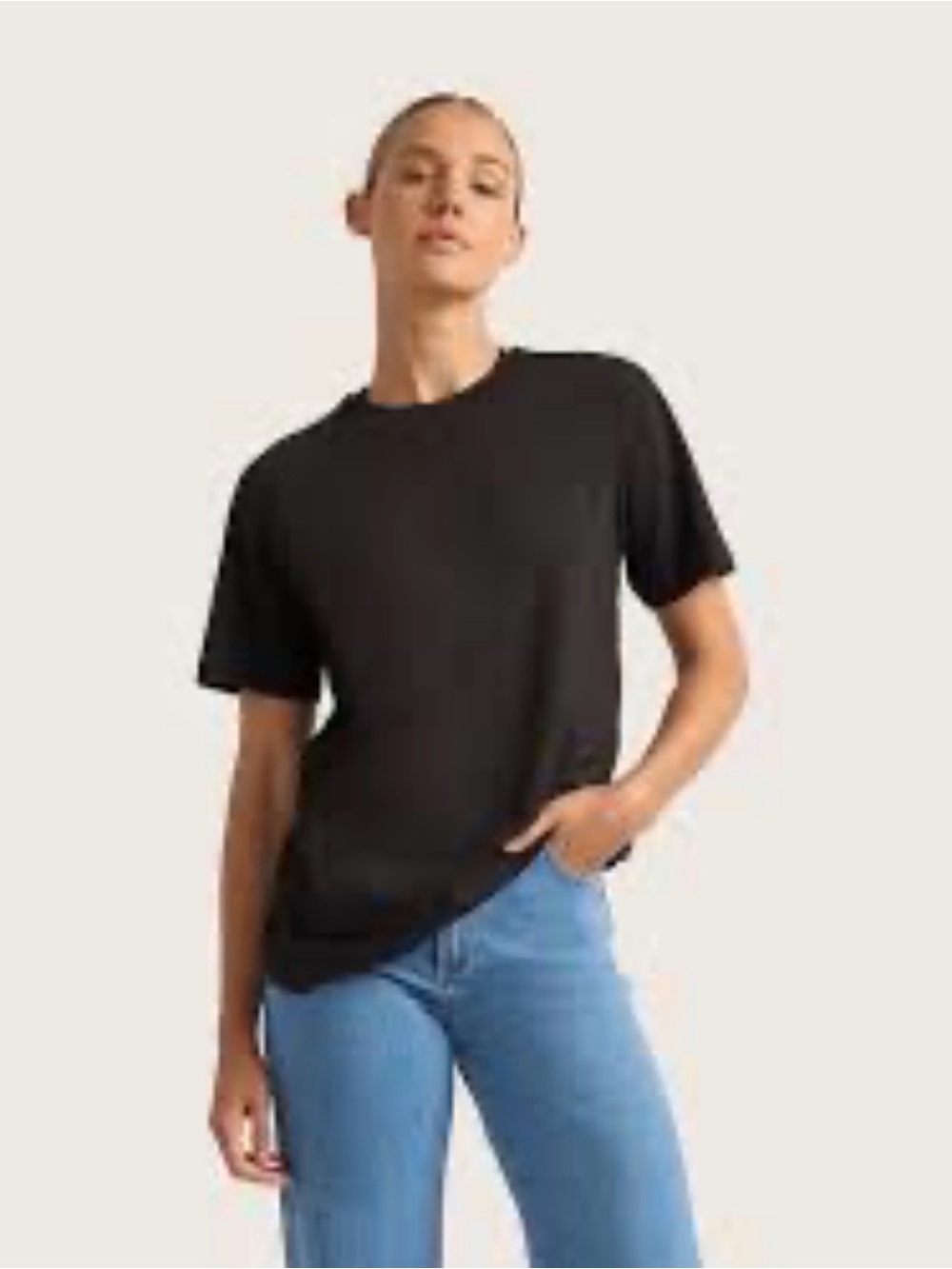 Boody Women’s Black Soft Casual Short Sleeve Shirt